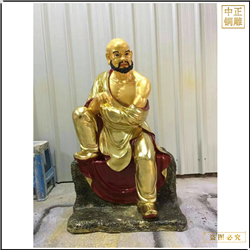 1米8寺廟羅漢銅佛像廠(chǎng)家批發(fā)